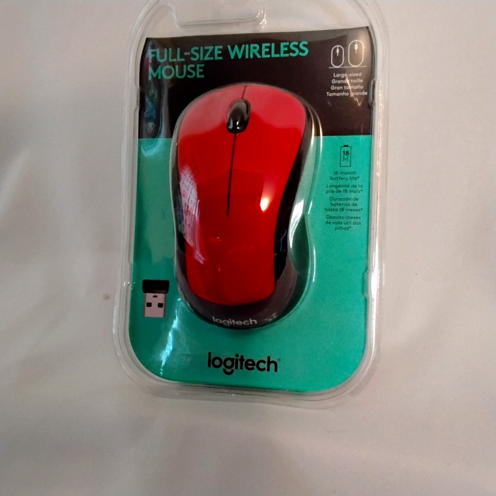 Logitech Wireless Mouse *Battery included "